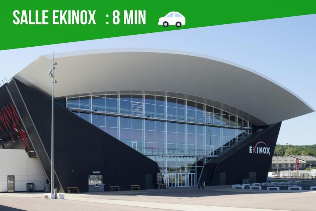 Spacieux - Proche-Gare - Parking ブール・ガン・ブレス エクステリア 写真